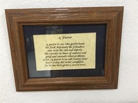 Pastor poem
