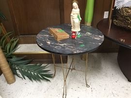 Vintage ice cream table