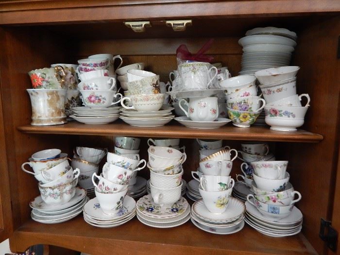 Porcelain teacups