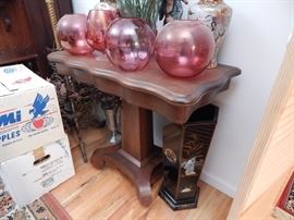Antique federal game table