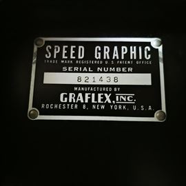 Graflex speed graphic camera
