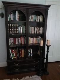 Dbl Arch Bookcase