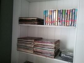 Movies/ Vintage LP's