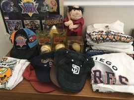 San Diego sports Memorabilia