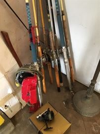 Deep sea poles & reels