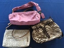 Coach & Calvin Klein purses