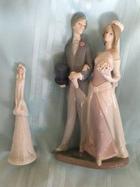LLadro bell & Bride & Groom