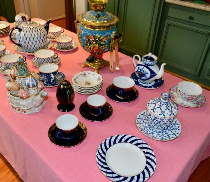 Russian Porcelain Set