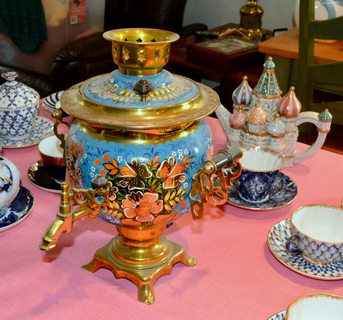 Russian Porcelain Set