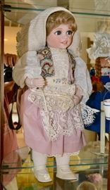 Case FULL of Vintage Dolls