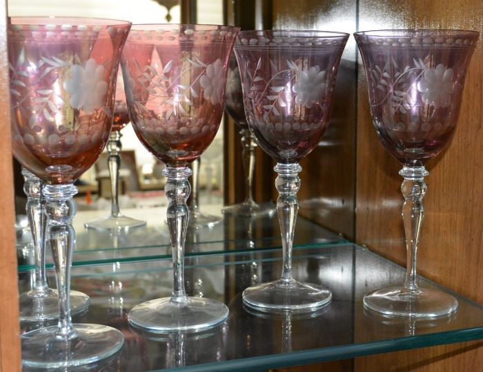 Cut to Clear Stemware
