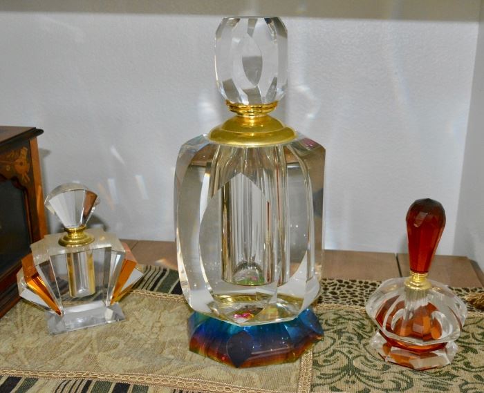 Crystal Perfume bottles