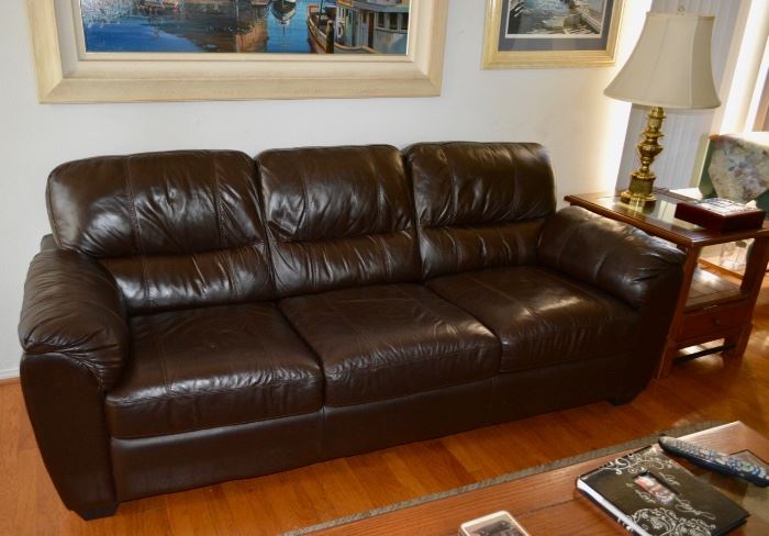 Leather Sofa
