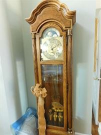 Howard Miller Grandfather Clock 58 Anniversary Edition 
