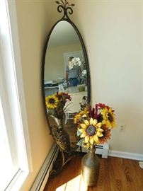 Full size standing mirror