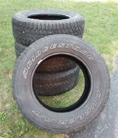 Bridgestone Dueler 265/65R18  M/S Truck Tires