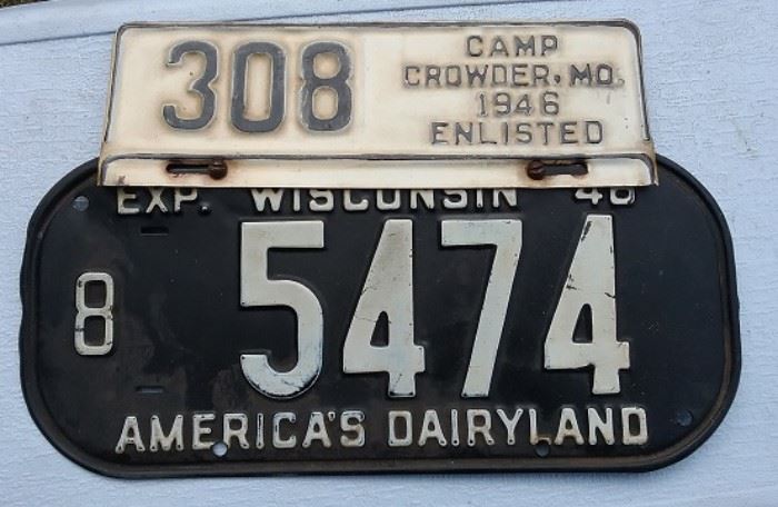 Large License Plate Collection