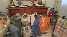 Vintage girls clothing