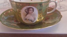 Portrait Cup & saucer Austria