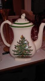 Spode Christmas teapot