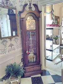 Seth  Thomas grandfather  clock (mirrors not for sale)
