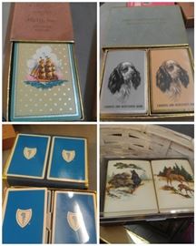 Vintage decks of cards 