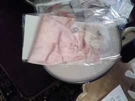 Enchanted Evening Gown with necklace and shoes & fur gown