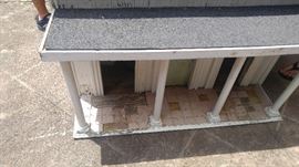 Keep your dog cool with this air conditioned dog house that looks like a plantation home Tara