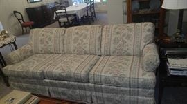 Beautiful sofa pet free smoke free home