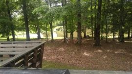 This beautiful home on 48th acres is for sale the back deck overlooks a large fishing lake