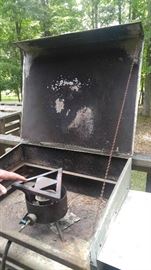 Very neat hand made propane grill