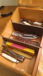 Vintage pocket knives