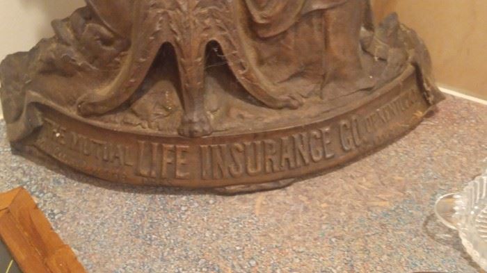 Mutual life insurance clock