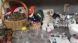 Large country kitchen full of great items
Vintage cookbooks