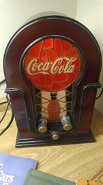 Coca cola electric radio