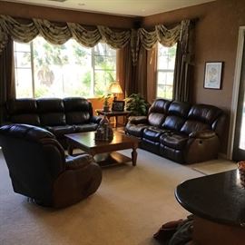 View of family room.  All furniture will be included in the sale.