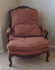 One of two matching chairs