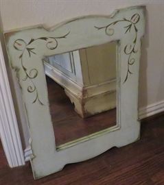 Celadon mirror