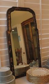 Vintage Friedman Brothers chinoserie mirror