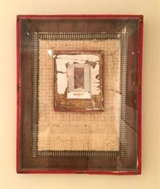 Collage mixed media.