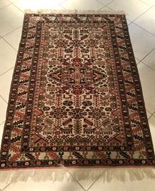 Fine quality hand knotted oriental rug.