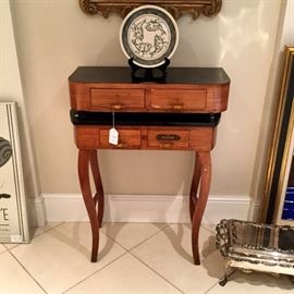 Vintage Art Deco medical cabinet. 