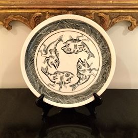 St. Louis artis Mark Sheppard plate.