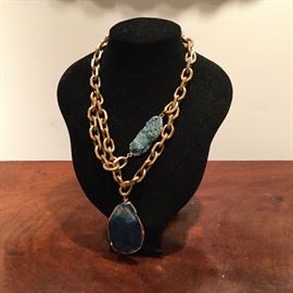 Couture necklace by St. Louis artist Theresa Wangia of Beltshazzar Jewels.