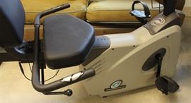 Recumbent bike.