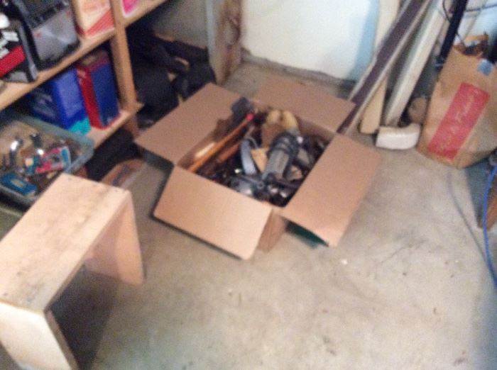 BOXES OF TOOLS WE HAVE YET TO EXPLORE