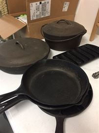 Cast iron cookware 