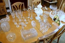 Crystal and glassware