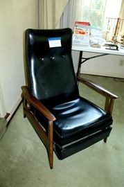 Mid-century modern recliner chair
