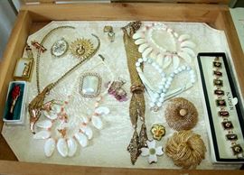 Jewelry - vintage costume, sterling, gold, pocket knives, watches, lighters, and more!